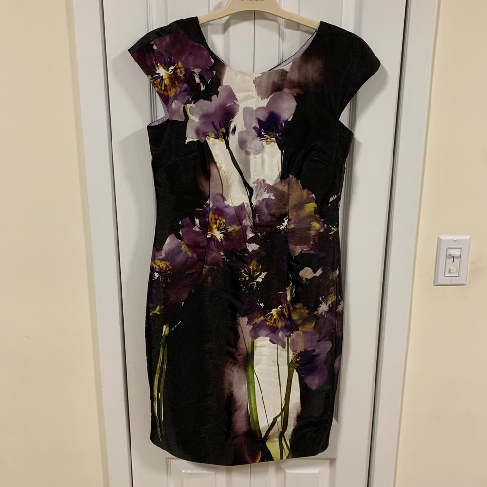Carlisle satin dress with.